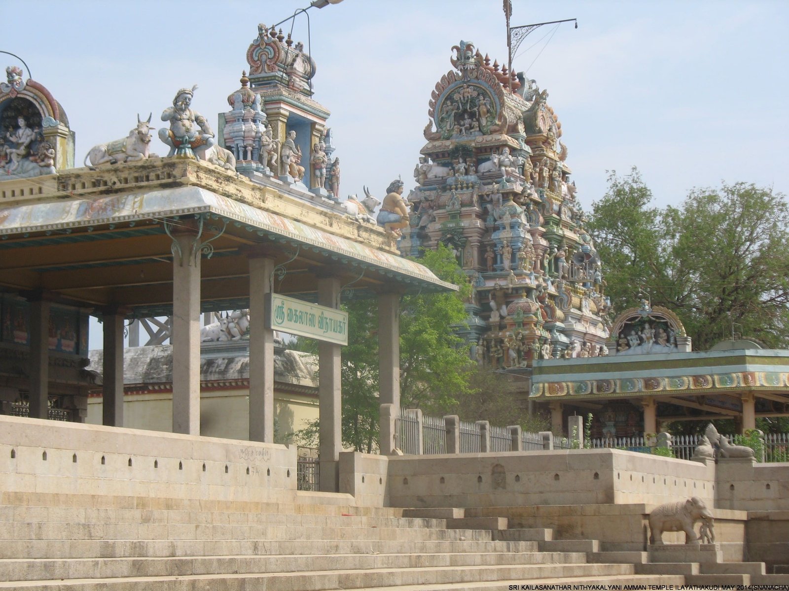Temple representing Nagarathar clan temple heritage